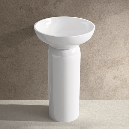 Totem blanc brillant Cielo