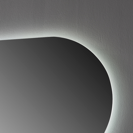 Miroir de salle de bain LED Horizon 120 x 65 cm