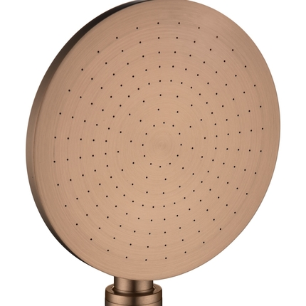 Pommeau de douche en métal rond
