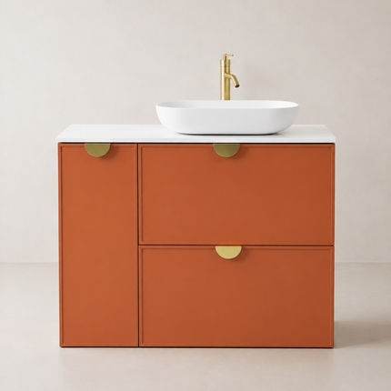 Meuble Feety terra 100 cm plan