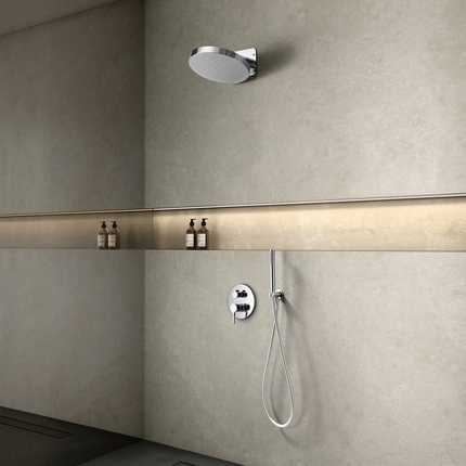 Kit de douche encastrable Cezela avec plafond pluie RainShower