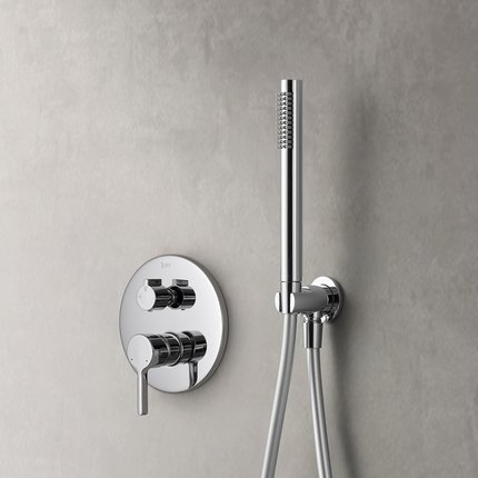 Kit de douche encastrable Cezela avec plafond pluie RainShower