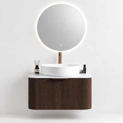 Cannelo 80 cm houten koffiekast
