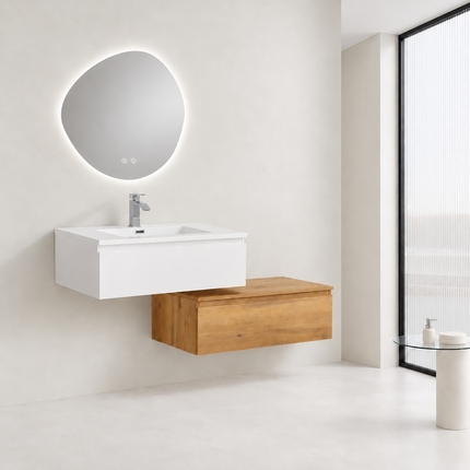 Kast Shea 90 cm en onderkast 80 cm 