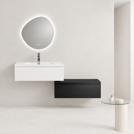 Kast Shea 90 cm en onderkast 80 cm 
