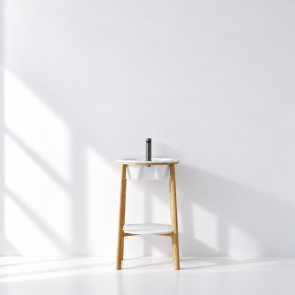 Lavabo sur pied Skand 50 cm