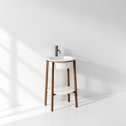 Lavabo sur pied Skand 50 cm