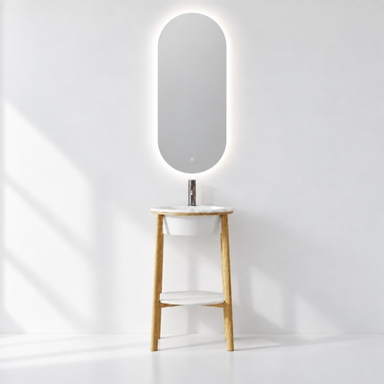 Lavabo sur pied Skand 50 cm
