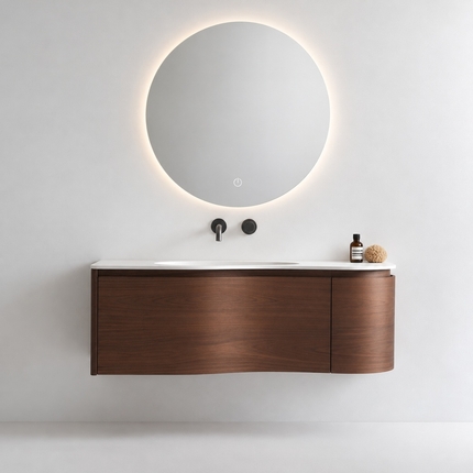 Meuble asymétrique Wavia 120 cm