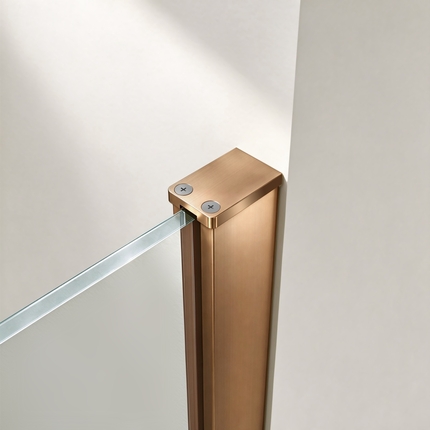 Paroi de douche italienne transparente