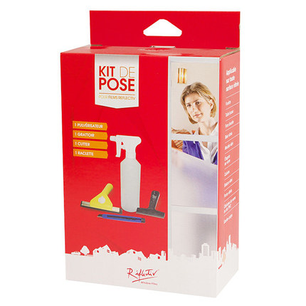 Kit de pose pour stickers et adhesif
