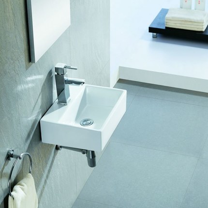 Lave-mains suspendu Alpha 37,5 cm x 30 cm