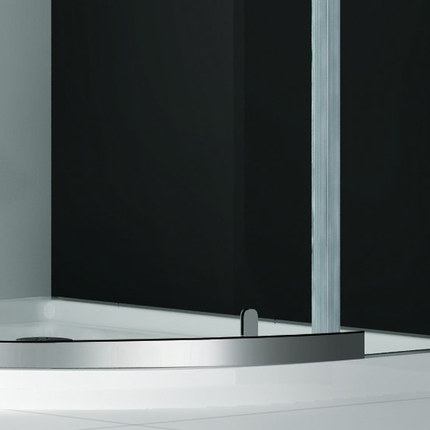 Paroi de douche d'angle Angel en 80 cm