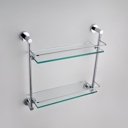 Etagère double de douche TELO