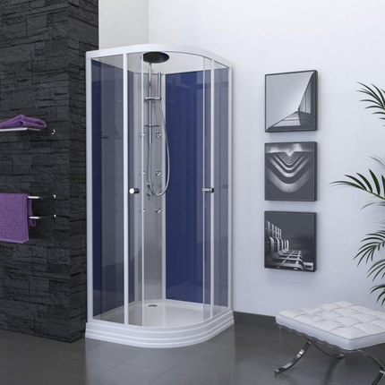 Cabine de douche blue 85 x 85 cm