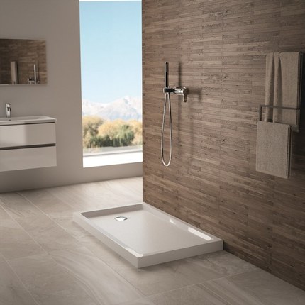 Receveur de douche Acrylia rectangulaire