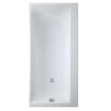 Baignoire 170 x 80 cm avec vidage à gauche