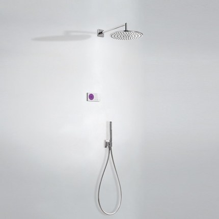 Kit douche encastrable électronique Careo 30 cm Tres