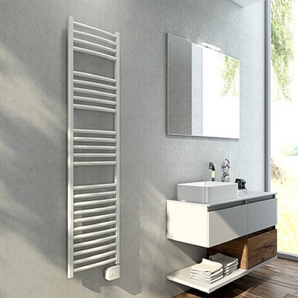 Radiateur sèche-serviettes blanc LISA