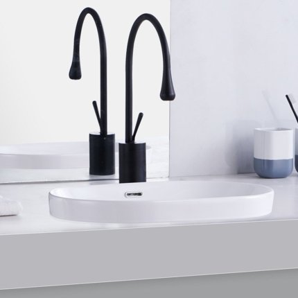 Vasque semi-encastrée Spacio 60 cm