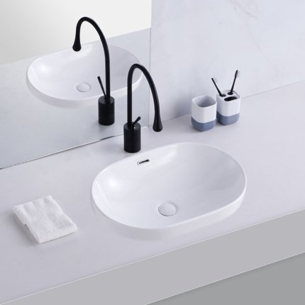 Vasque semi-encastrée Spacio 60 cm
