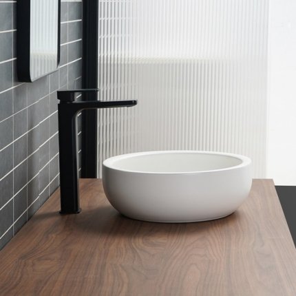 Vasque blanc mat Cerclo 36 cm