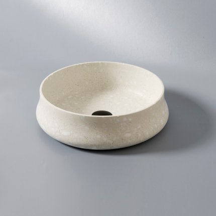 Vasque terrazzo Quartz 38 cm