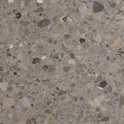 Terrazzo grigio rotondo