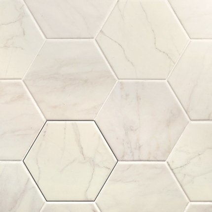 Carrelage hexagonal marbre Vérona