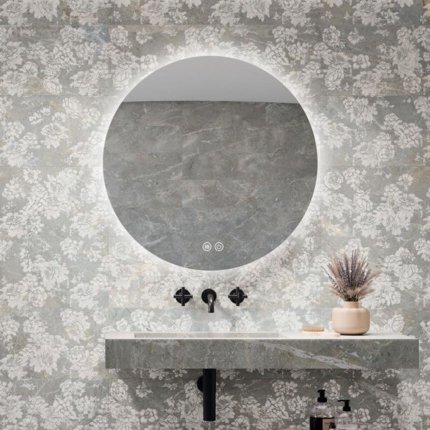 Miroir rond Led Moon 60 à 90 cm