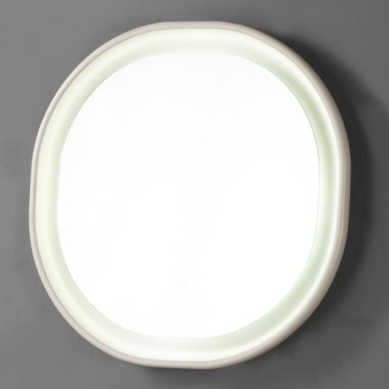 Argillae 90 cm LED-spiegel in gepolijst beton