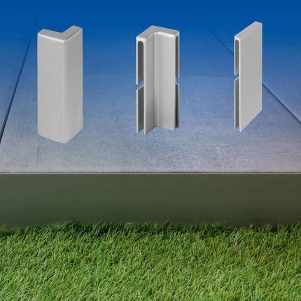 Angle sortant pour cornières pour terrasse