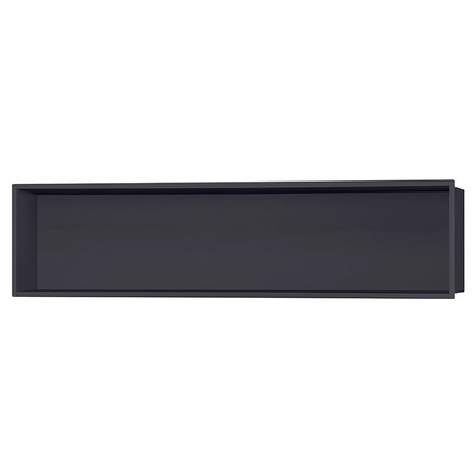 Niche noir mat 90 cm x 20 cm