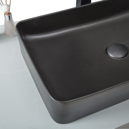 Vasque à poser Eve noir 60 cm