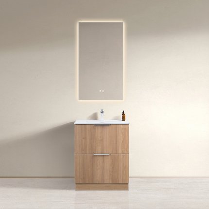 Meuble Feety Cannelé 70 vasque encastrable