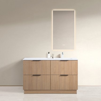 Meuble Feety Cannele vasque encastrable personnalisable