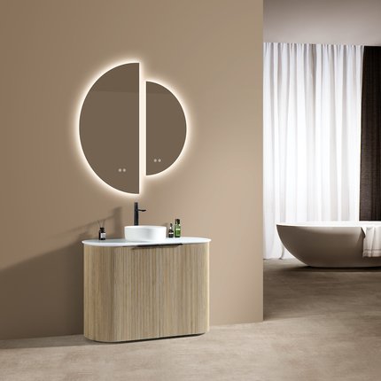 Meuble sur pied Tressé 110 cm 