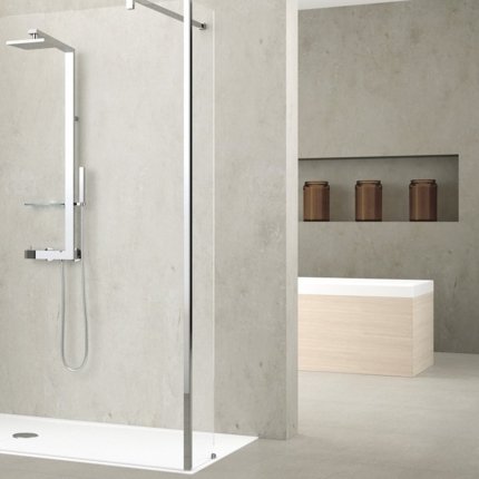 Profilé de connexion pour angle en verre