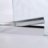 Grand profilé mural paroi 300 cm verre 8 mm 