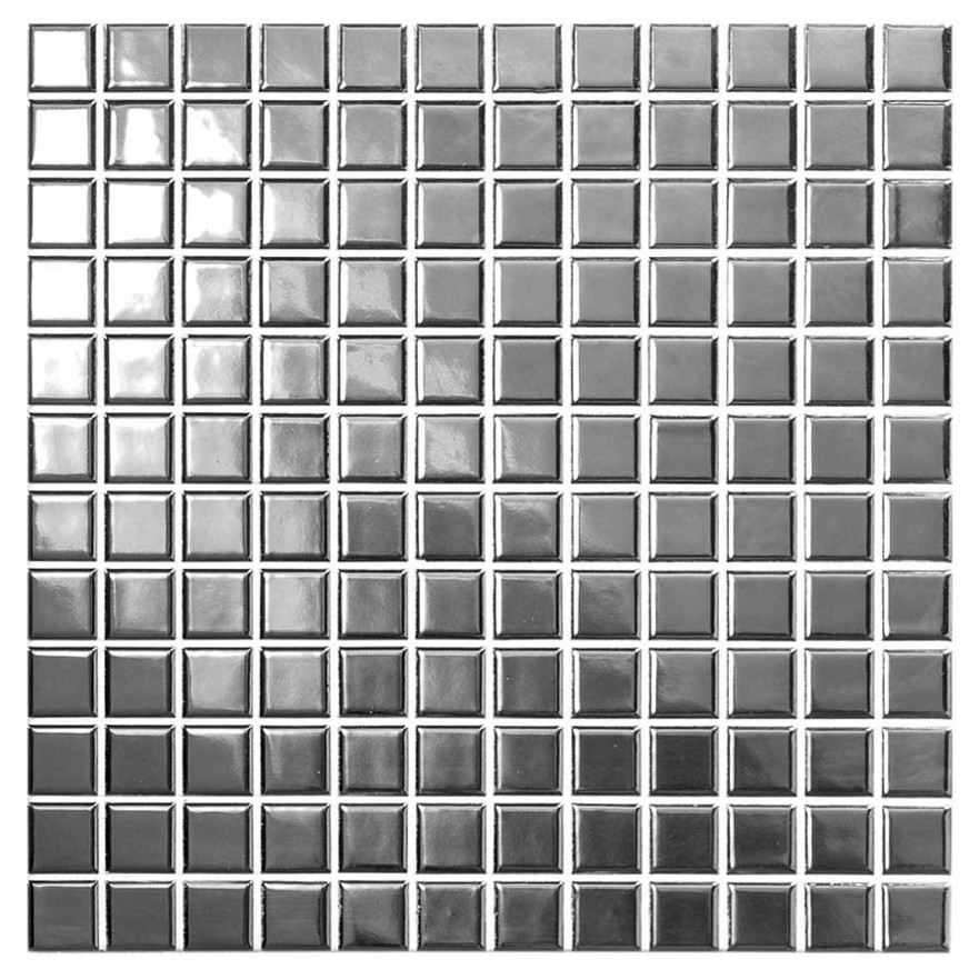 Mosaïque Argent brillant