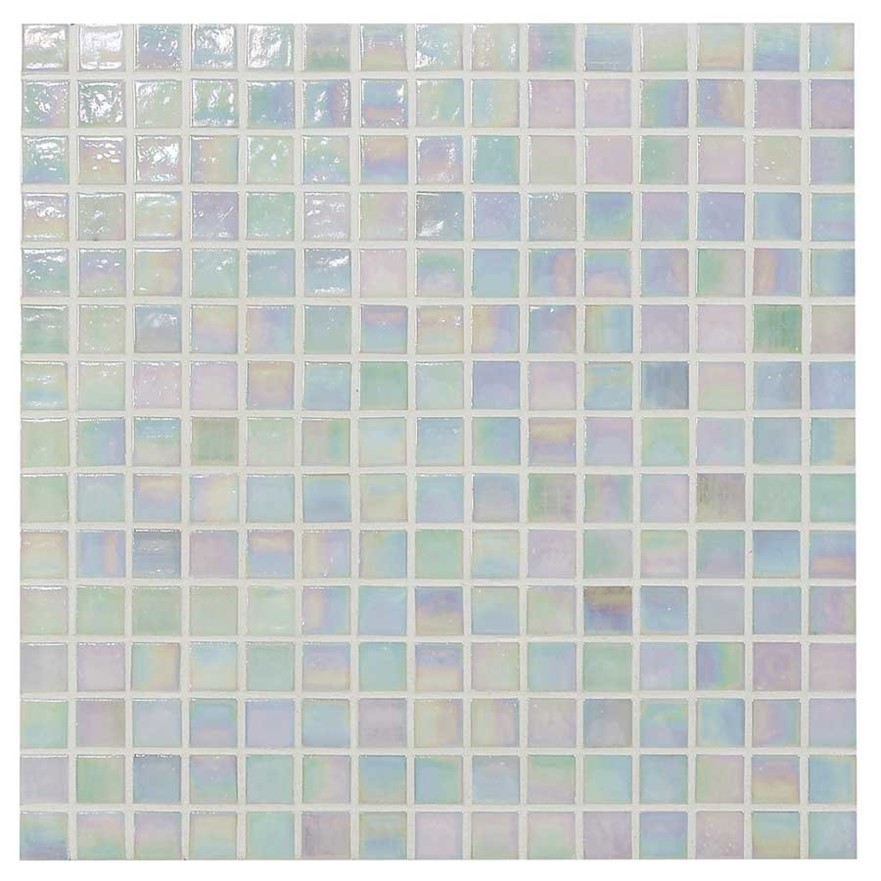 Mosaïque Bleu ciel nacré