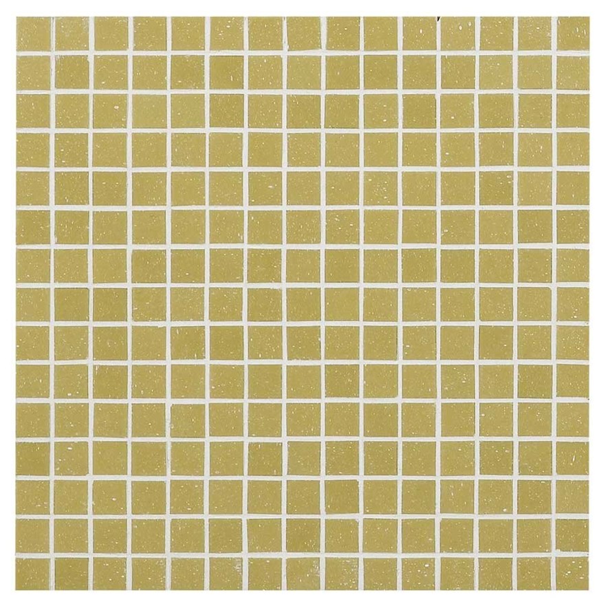 Mosaïque unie Moutarde clair