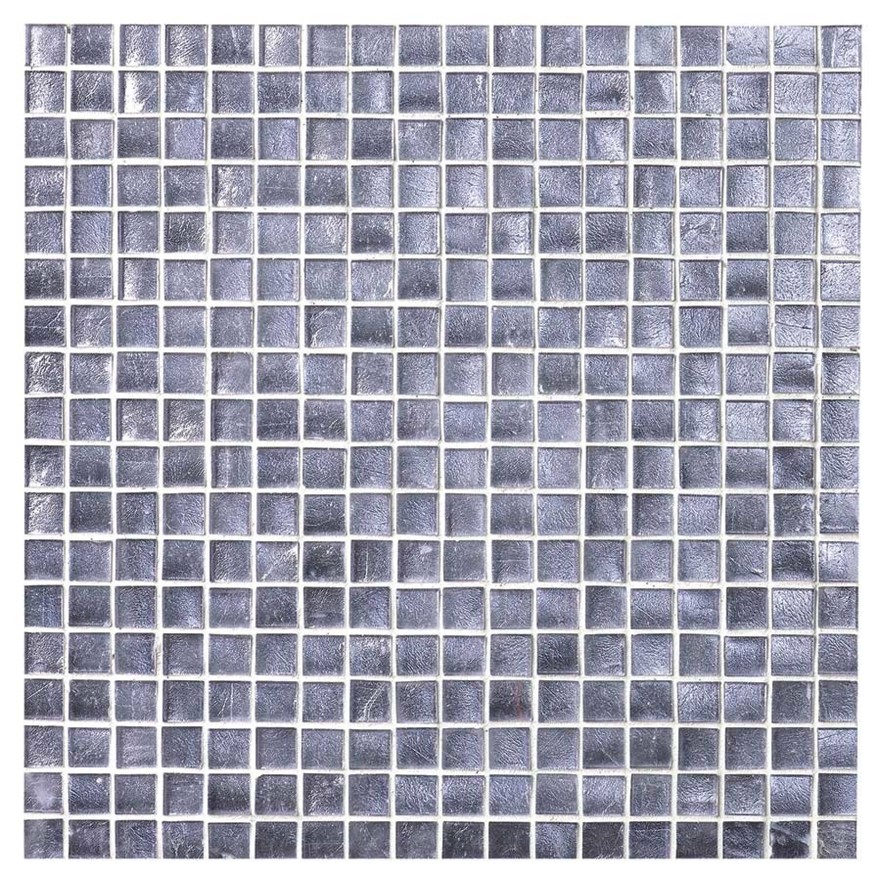 Mosaïque Gris métallisé