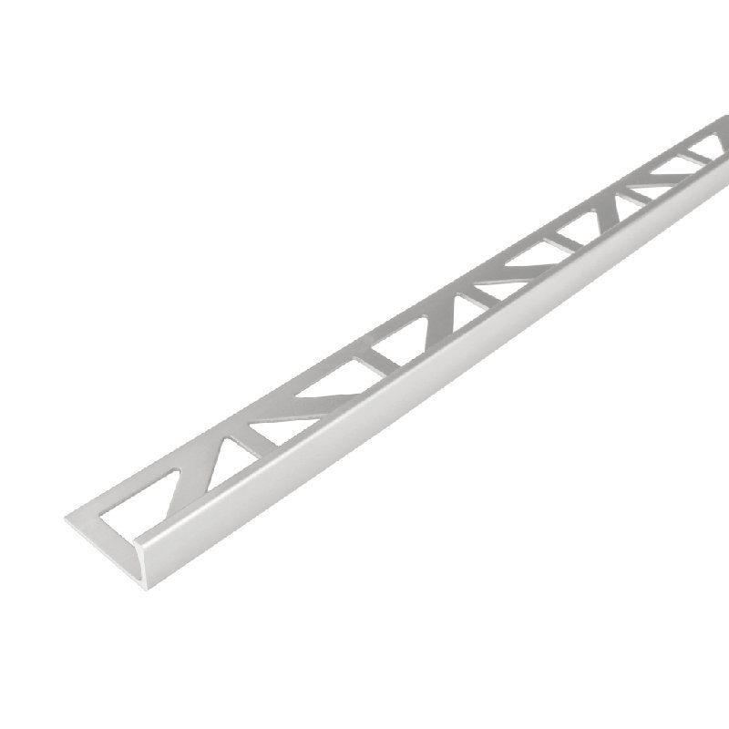 Profilé aluminium en L de carrelage en equerre 10mm, 12 mm