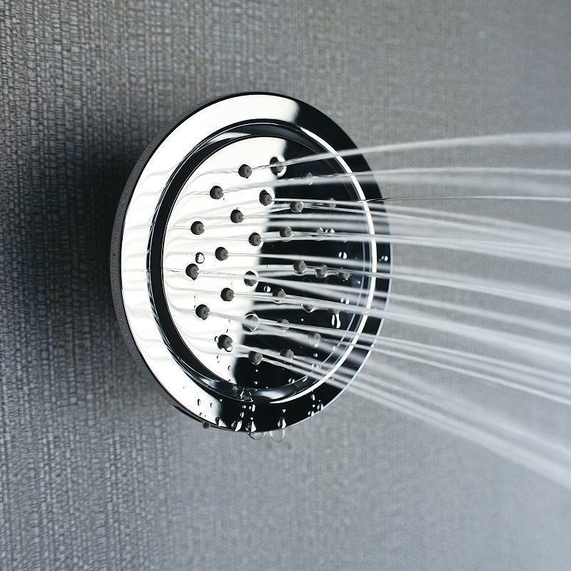 Buse hydromassante à multijet rond 12 cm Rodeli