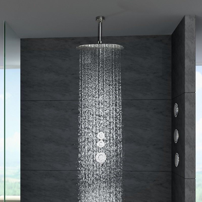 Pommeau de douche plafond