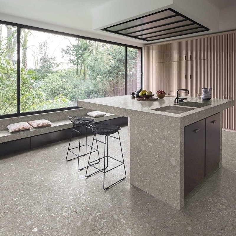 Carrelage Frammenta Grigio Scuro