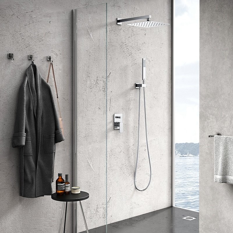 Douche encastrée 