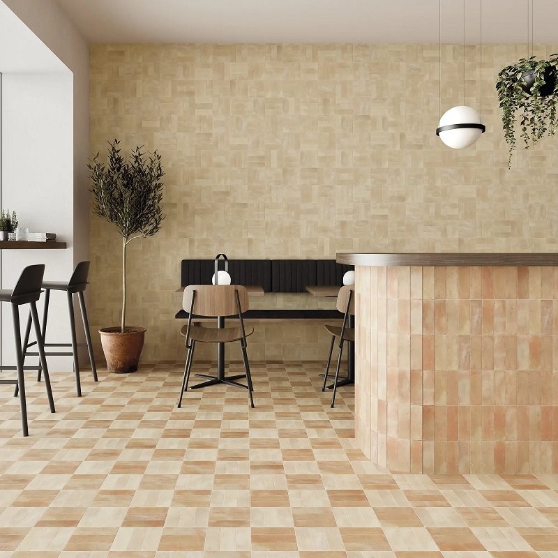 Carrelage aspect Zellige Bejmat 5x15 cm