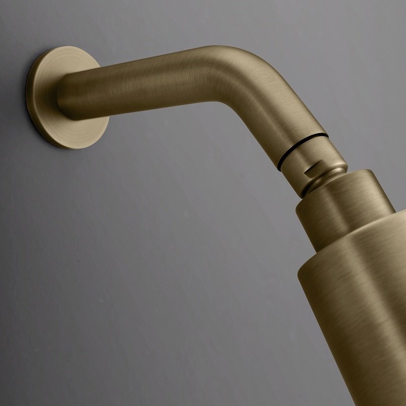 set de douche encastrable laiton vieilli 